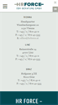 Mobile Screenshot of hrforce.at